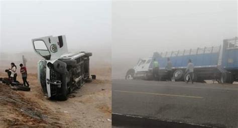 Arequipa Minivan invade carril contrario y choca contra camión en la