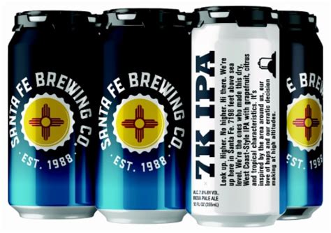 Santa Fe Brewing Co K Ipa Cans Fl Oz Kroger