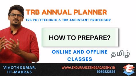 TRB 2023 Annual Planner Preparation TRB Polytechnic Assistant