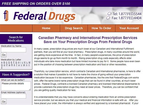 federaldrugscom reviews    services scam  legit