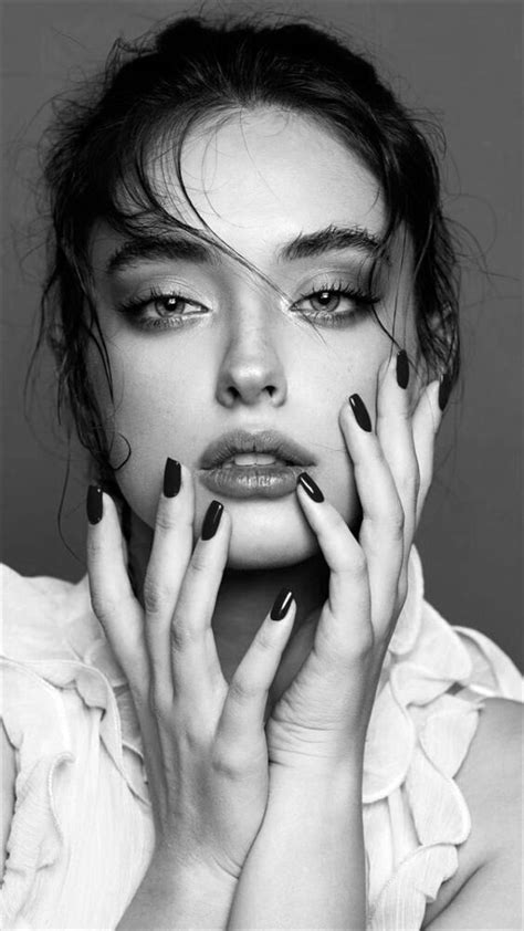 Pin on Portrait in 2024 | Hands on face, Black and white portraits ...