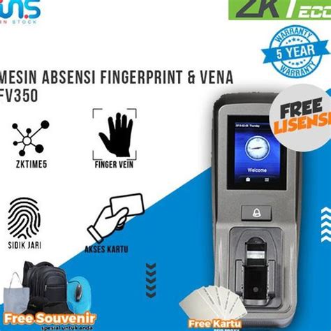 Jual Mesin Absensi Fingerprint Dan Finger Vein Zkteco Fv Original