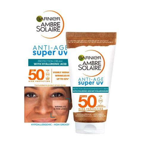 Garnier Ambre Solaire Anti Age Super UV SPF 50 50ml Sinin