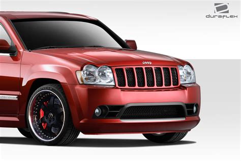 2006 Jeep Grand Cherokee Front Bumper Body Kit 2005 2007 Jeep Grand Cherokee Duraflex Srt Look