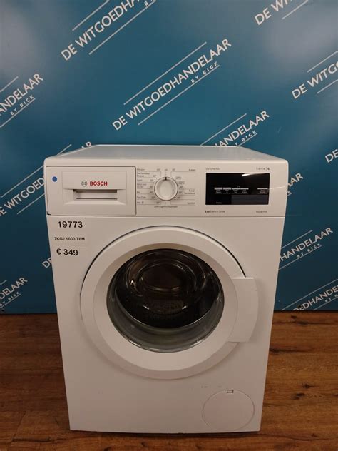 Bosch Varioperfect Serie Kg Toeren Wasmachine De