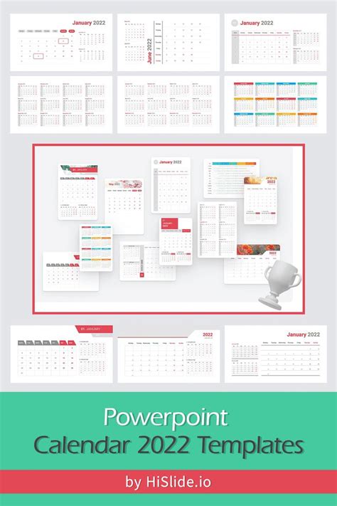 Powerpoint Calendar Templates | Calendar template, Powerpoint, Custom ...