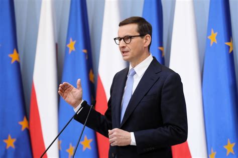 Premier M Morawiecki W Reformie S Downictwa Kluczowym Projektem Jest