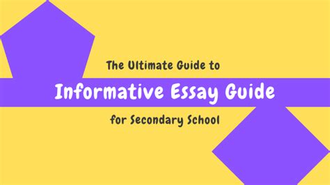 Informative Essay Guide Topics Outline Examples Tips