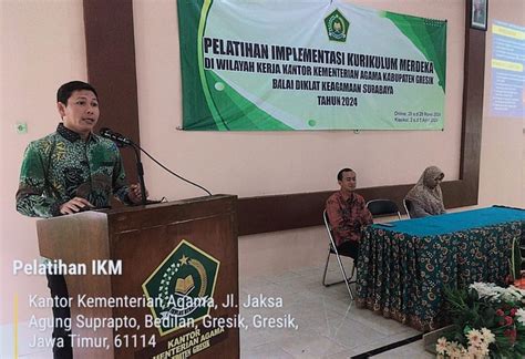 Pdwk Implementasi Kurikulum Merdeka Di Gresik Resmi Ditutup Saefudin