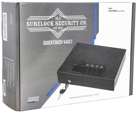 Surelock 3418944 Quicktouch Vault Model 100 Dig Range Usa