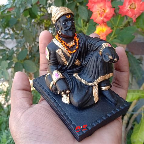 Buy Om Sai Gifts Chhatrapati Shivaji Maharaj Murti Marble Statue Idol