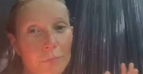 Gwyneth Paltrow Strips Down To Plunging Nude Swimsuit For Morning