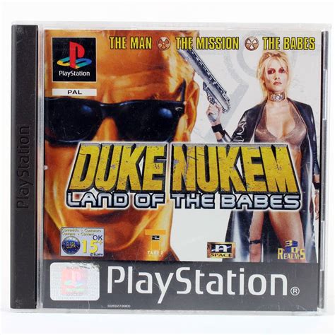 Duke Nukem Land Of The Babes PS1 Brugt Spil WTS Retro