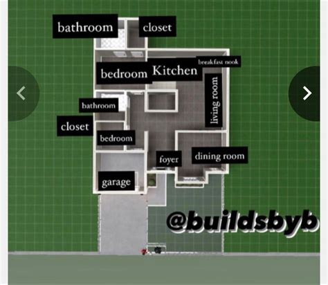 Bloxburg Cute And Aesthetic House Layout House Layouts Sims House Design Simple House Plans