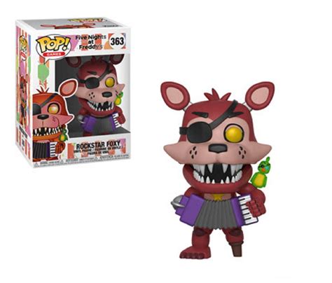 Funko Pop Games Five Nights At Freddys Pizza Sim Rockstar Foxy Vinyl Figure 3