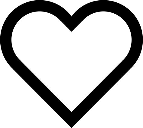 Heart Icon Transparent #355837 - Free Icons Library