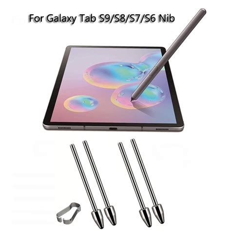 Stylus Tab S Pen Metal Stainless Steel Tips For Samsung Galaxy Tablet S10 S9 S8 S7 Fe S6 Lite