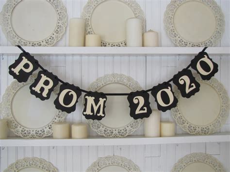 Prom 2020 Banner Prom Decoration Prom Sign Prom 2020 High School