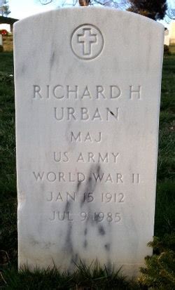 Richard Henry Urban M Morial Find A Grave