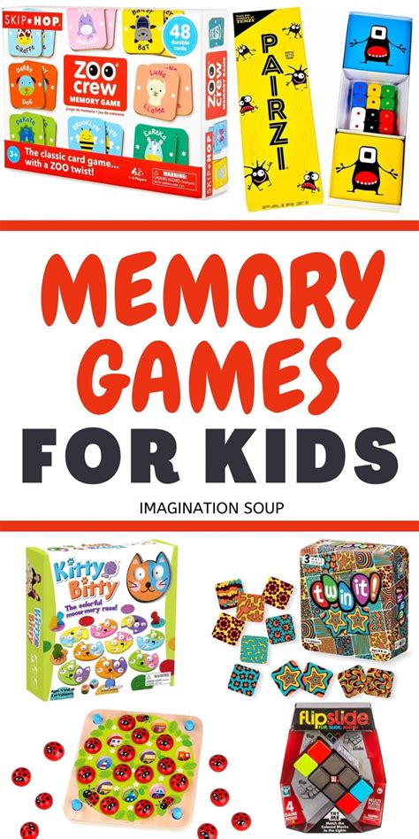 10 Greatest Memory Games for Kids - Imagination Soup