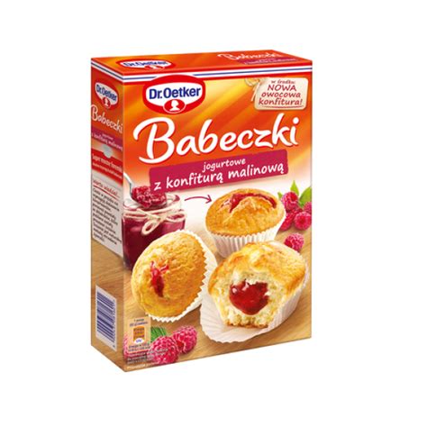 BABECZKI Z KONFITURĄ MALINOWĄ DR OETKER 405g Dobre Ceny Polski