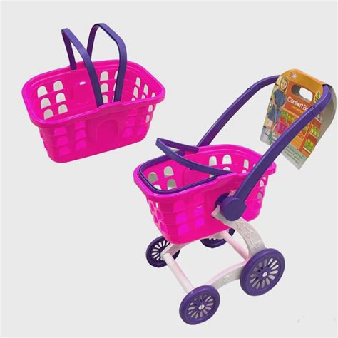 Carrinho Supermercado Brinquedo Infantil Confort Baby Em Samba Toys