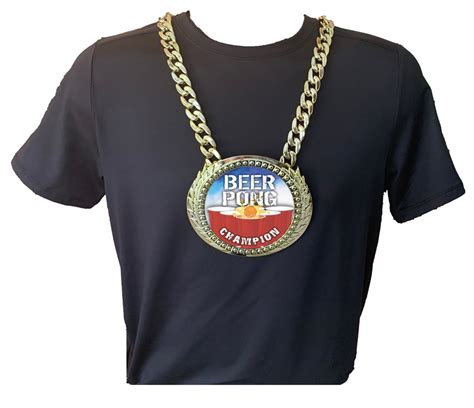 Beer Pong Champ Chain Stock Champ Chain Express Medals