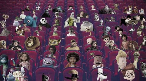 Dreamworks family at the cinema by darepebo122 on DeviantArt