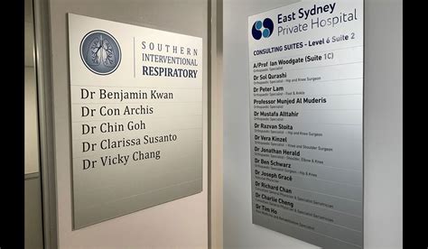 Medical Clinic Signage Custom Office Signs Sydney