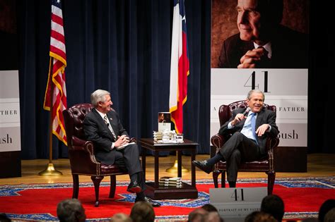 Bush 43 Shares Spotlight With Bush 41 As Tribute Book Is Published