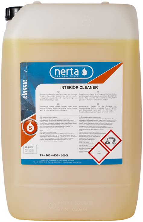 Solutie Curatat Tapiterie L Ph Interior Cleaner Nerta Ul