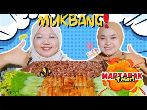 Mukbang Sarapan Martabak Telor Spesial Youtube