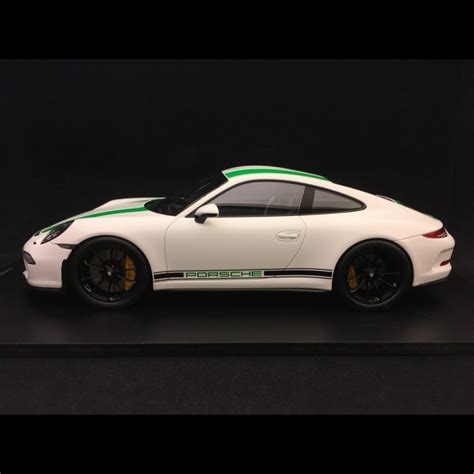 Porsche R Type White Green Stripes Spark S