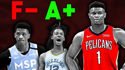 Re Grading The 2019 Nba Draft Youtube