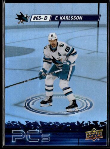 2023 24 Upper Deck PC S Erik Karlsson San Jose Sharks PC 1 EBay