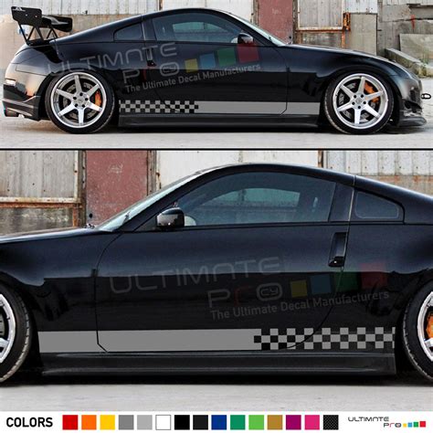 Nissan 350Z sticker Pair decals Stripe 2002-Present