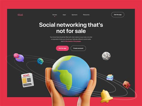 Social Networking Platform by Bato on Dribbble