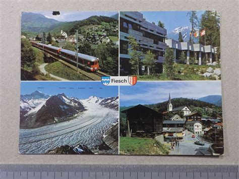 Fiesch Furka Oberalp Bahn Aletschgletscher 12 10 1983 Kaufen Auf