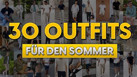 Outfits F R Den Sommer Stylingtipps F R M Nner Youtube