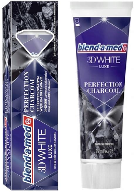 Blenda Med 3d White Luxe Charcoal 75ml 14017851908 Allegropl