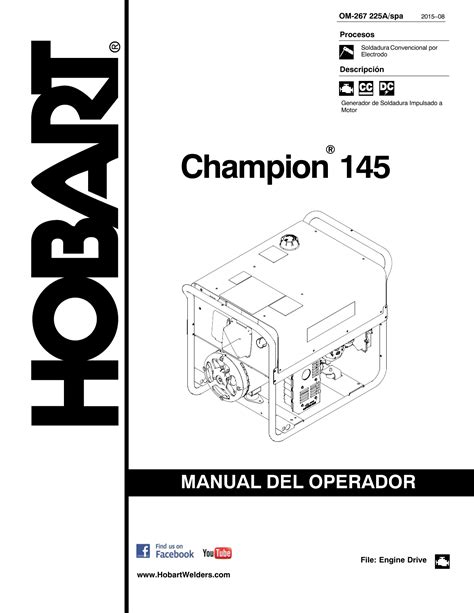 Hobartwelders Champion Owner S Manual Manualzz