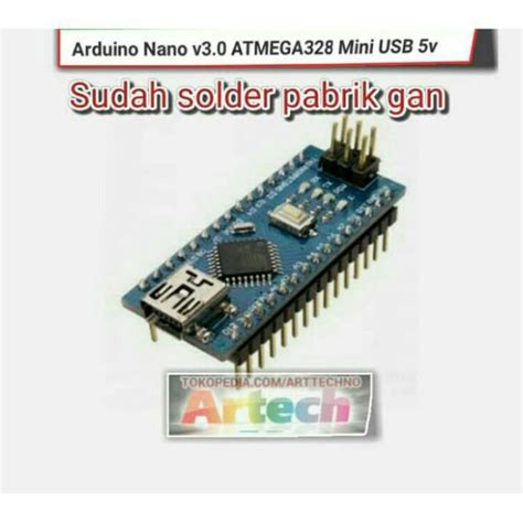 Jual Arduino Nano Atmega P Atmega Sudah Di Solder Shopee Indonesia