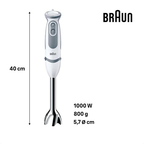 Braun Stabmixer Set Multiquick Vario Mq Wh Bei Expert Kaufen