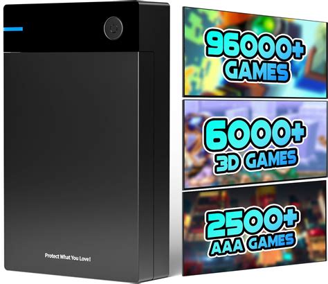 Kinhank External Hdd Hard Drive With Retro Games Compatible