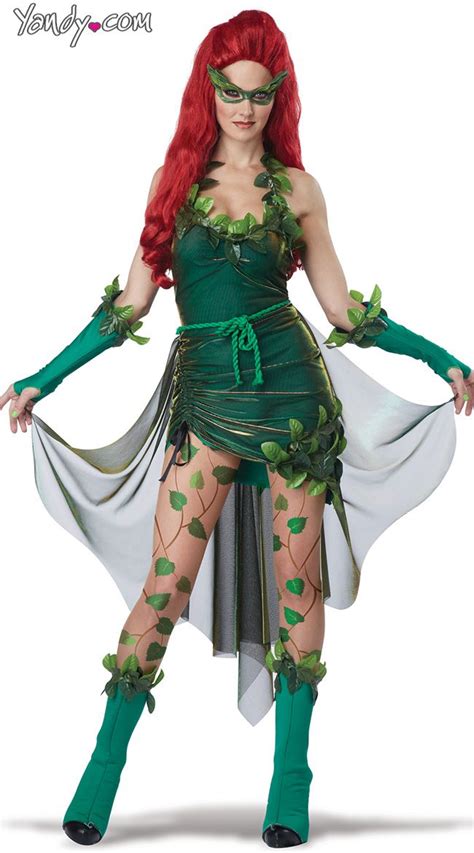 Lethal Beauty Costume Womens Ivy Costume Ivy Superhero Costume Ivy Villain Costume Poison Ivy