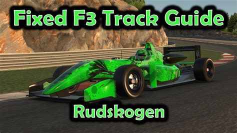 Iracing Track Guide Rudskogen Fixed Dallara F W S