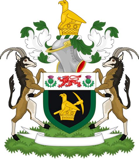 Concept Coat Of Arms Of New Rhodesia By Magnumdrako25 On Deviantart