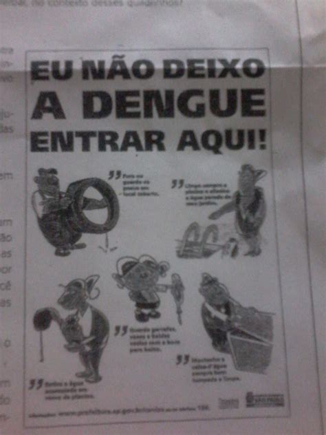 Me Ajudemmmmm Esse Cartas Fez Partes De Uma Campanha Contra A Dengue