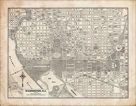 Street Map Of Washington Dc - Maping Resources