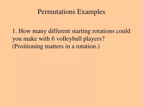 PPT - Permutations Examples PowerPoint Presentation, free download - ID ...